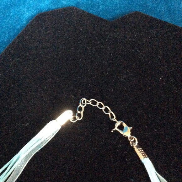 Murano Beautiful style glass flowered necklace. Beautiful. - Picture 3 of 6